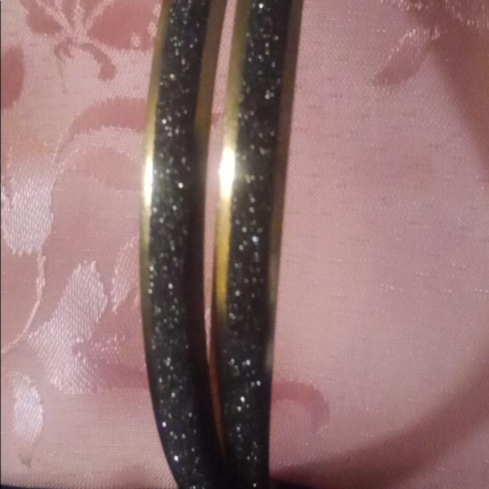 Black sparkly Bracelets